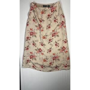 Relativity women's skirt size 12 cottagecore romantic floral maxi.